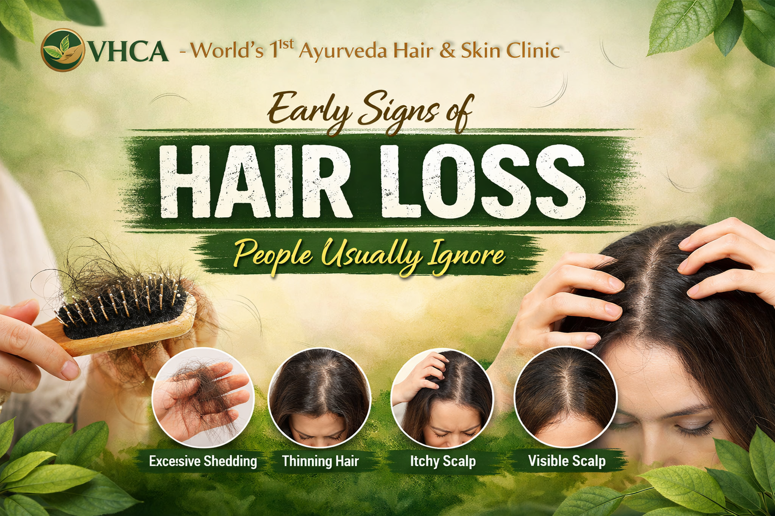 Early Signs of Hair Loss People Usually Ignore