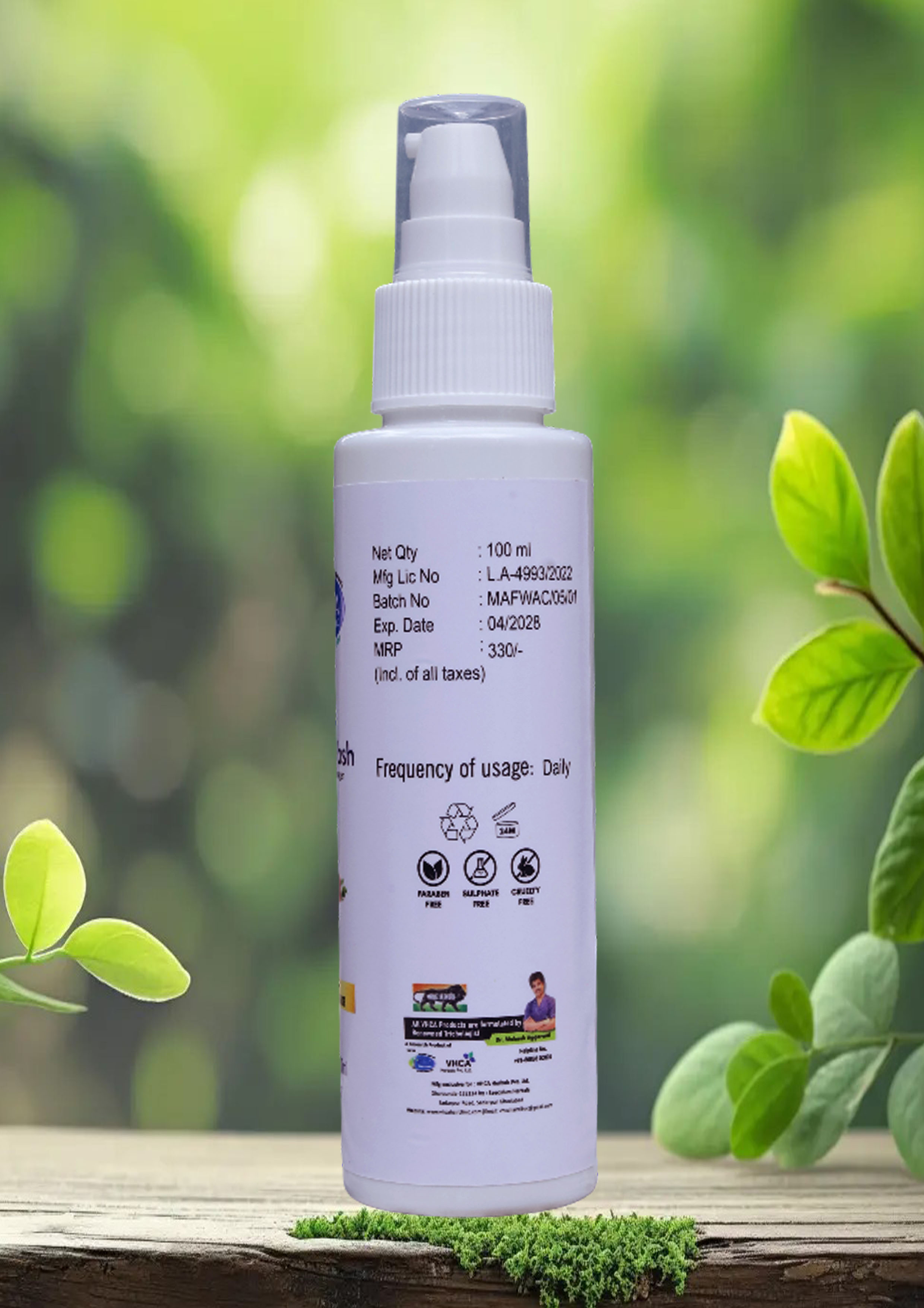 VHCA Apple Cider Vinegar Face Wash