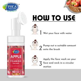 Apple Cider Vinegar Foaming Face Wash