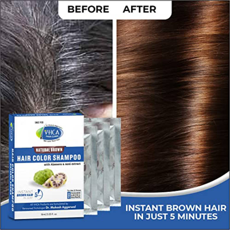 VHCA Brown Color Shampoo Sachet