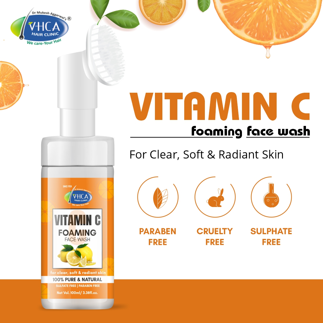 Vitamin-C Foaming Face Wash